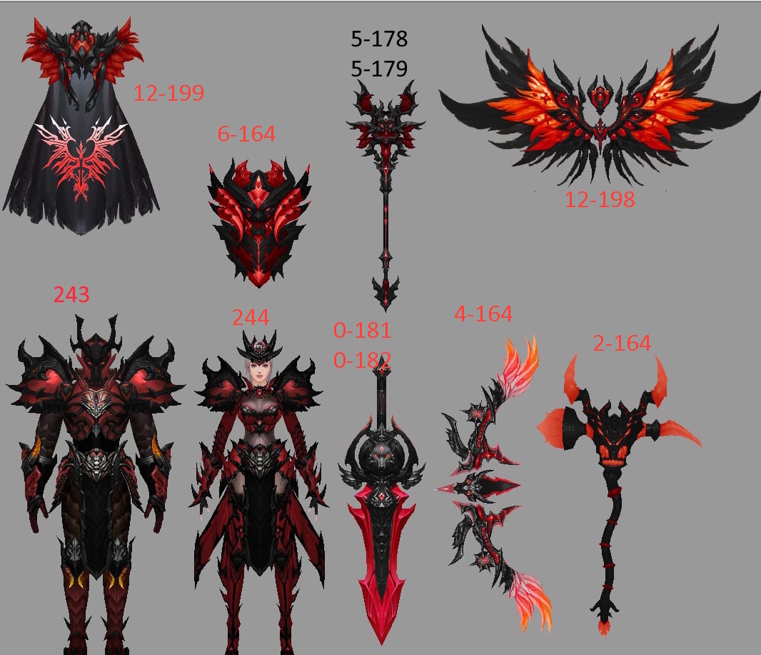 Crimson Shadow Collection