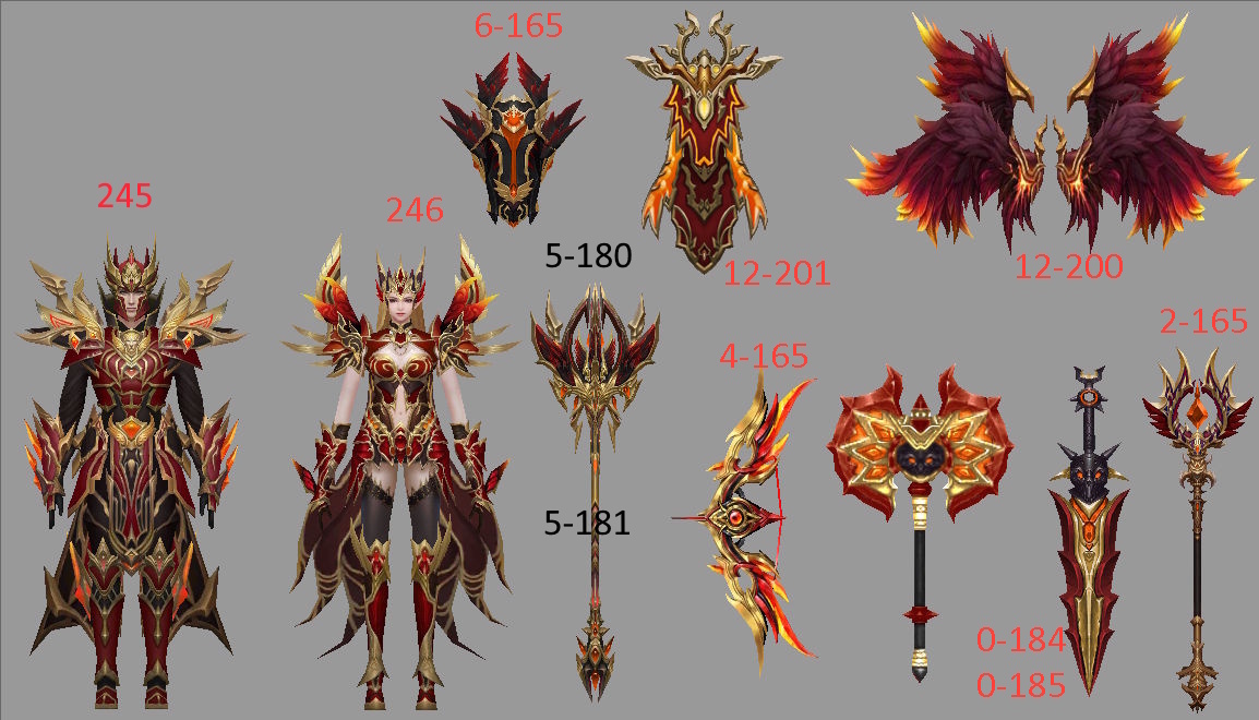 Phoenix Flame Collection