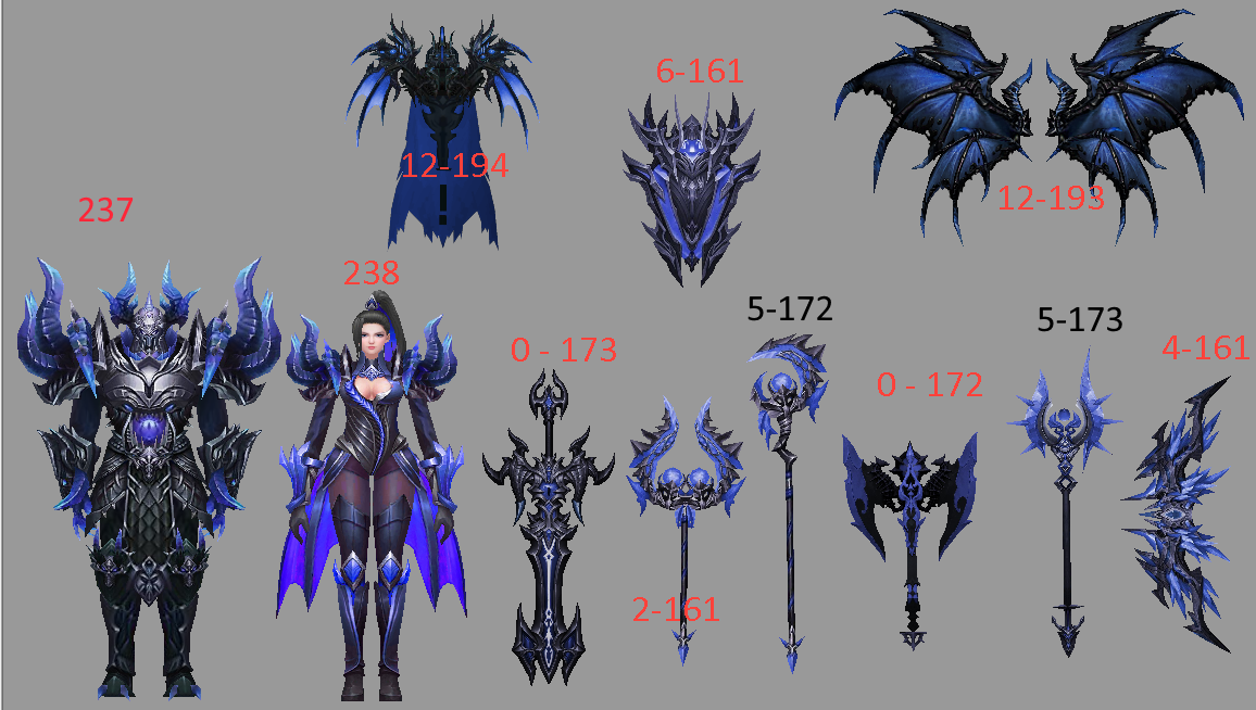 Midnight Blue Collection